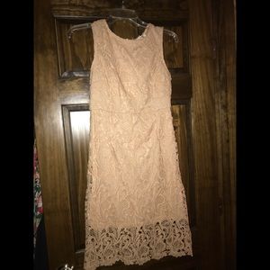 Beautiful lace overlay dress